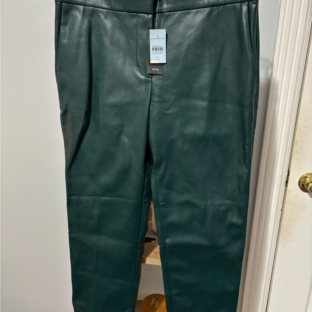 Faux Leather Pants